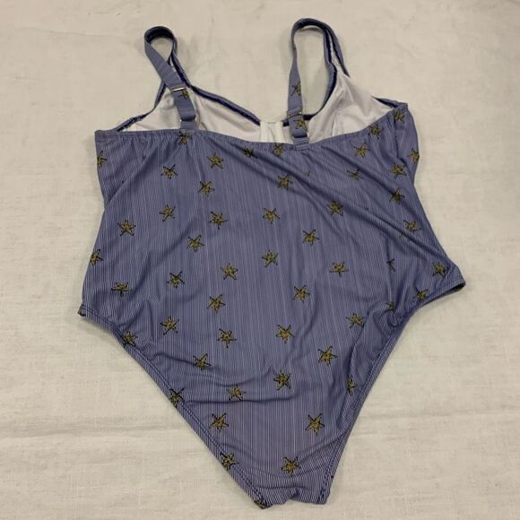 ModCloth Sz 2X The Brandy Underwire One-Piece Adjustable Swimsuit - Picture 10 of 13